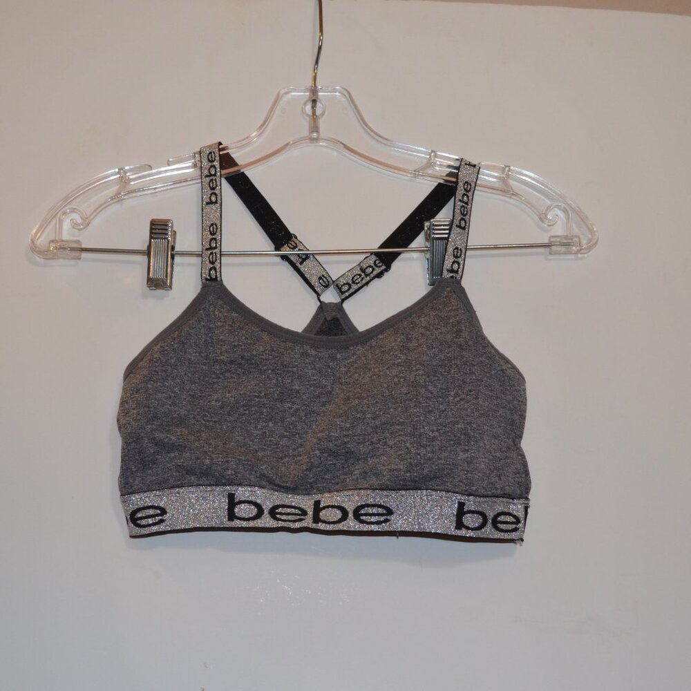 Bebe Intimates Pull-Over Straps Nylon-Polyester-S… - image 1